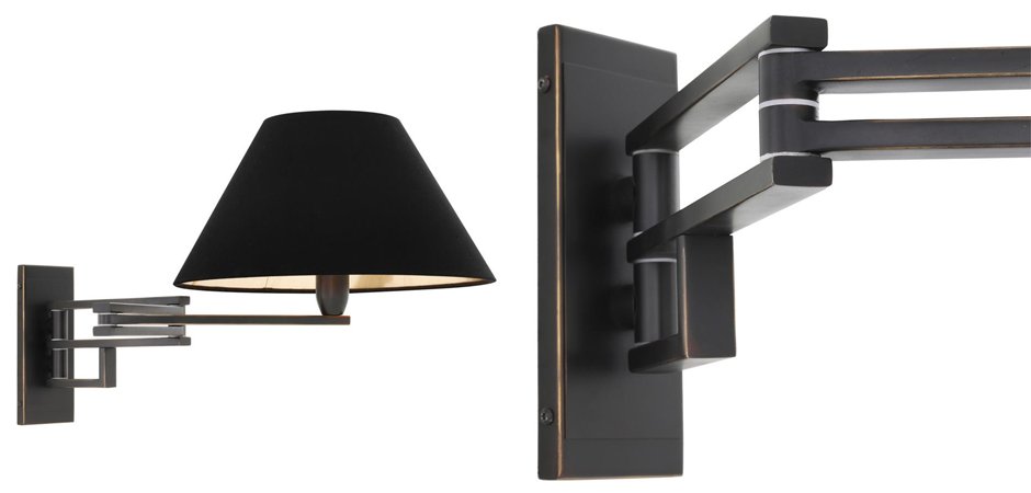 Бра Wall Lamp Lutetia Bronze