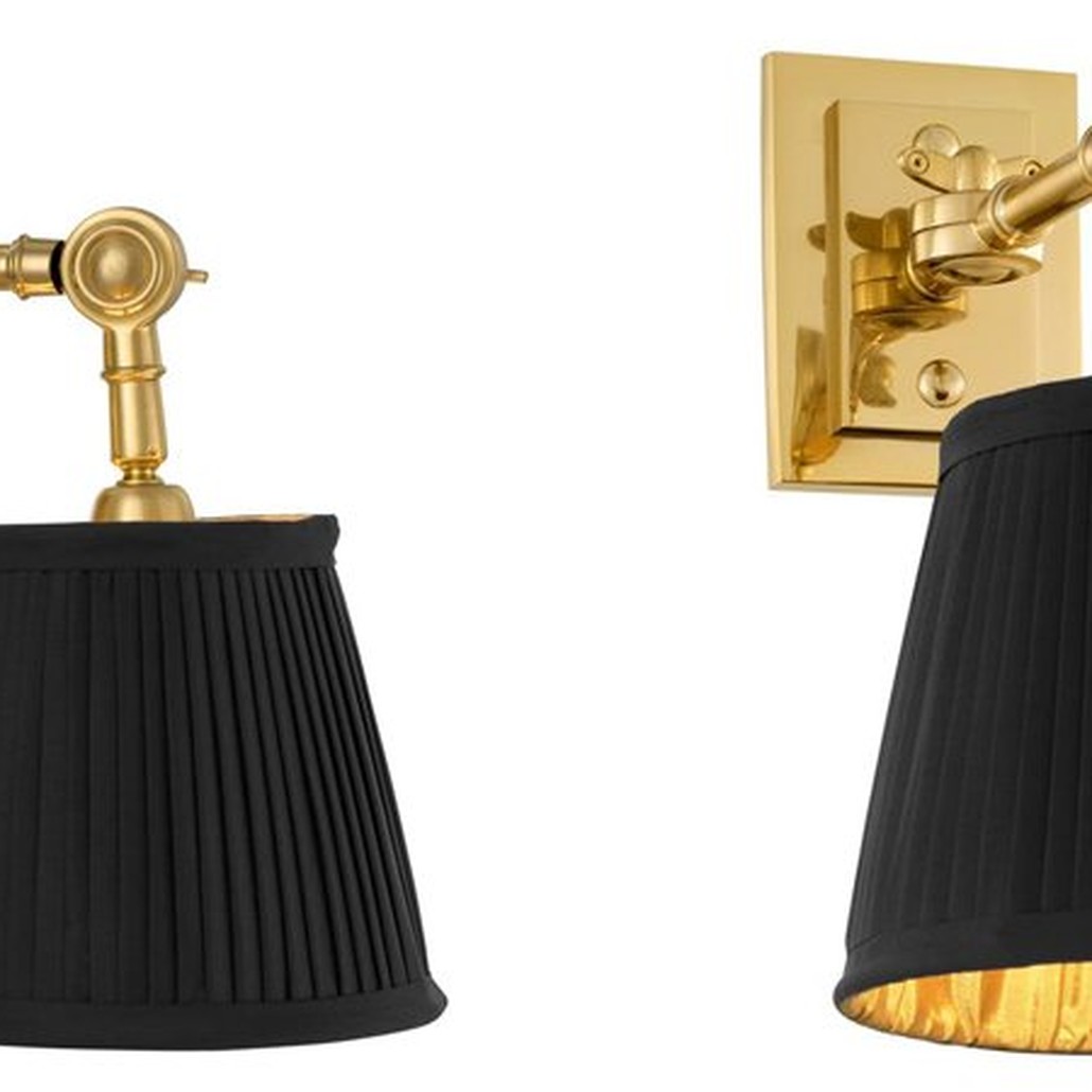 Бра Wall Lamp Wentworth Single Gold+Black
