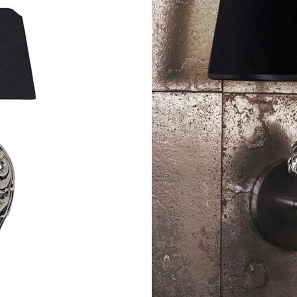 Бра Eichholtz Wall Lamp Beau Site Nickel+Black