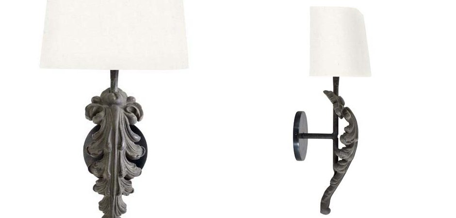 Бра Eichholtz Wall Lamp Beau Site Antique green+White