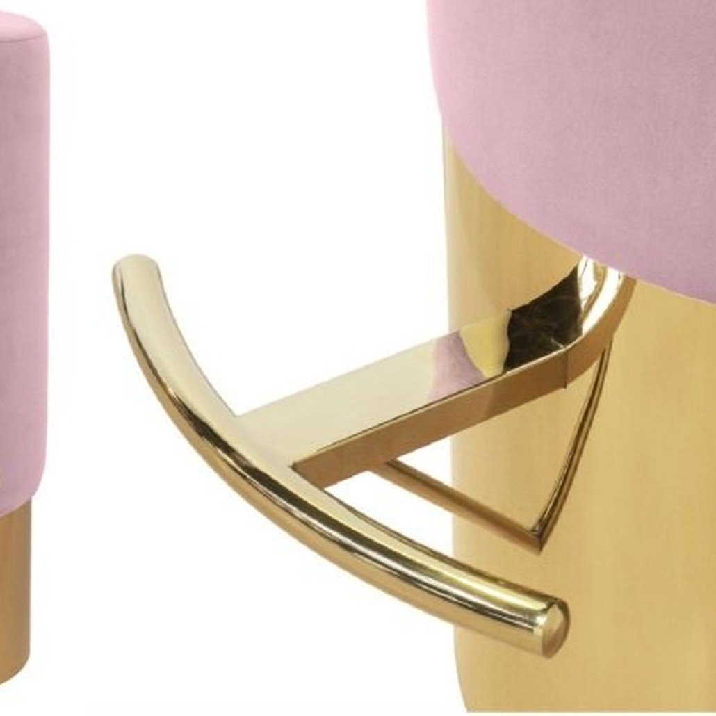 ELLA BAR STOOL Розовый Барный стул