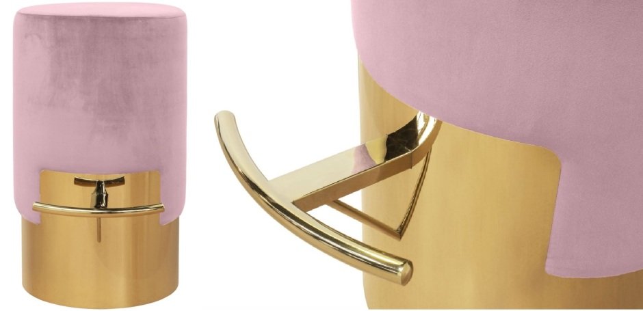 ELLA BAR STOOL Розовый Барный стул
