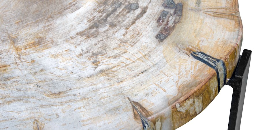 PETRIFIED WOOD COFFEETABLE M Окаменелое дерево