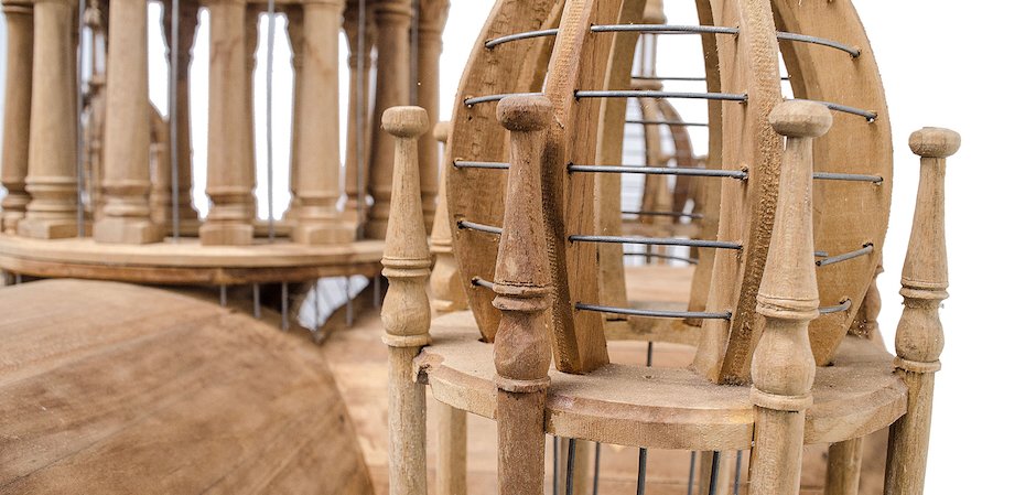 Клетка для птиц дворец BIRD CAGE LARGE BIRD CAGE