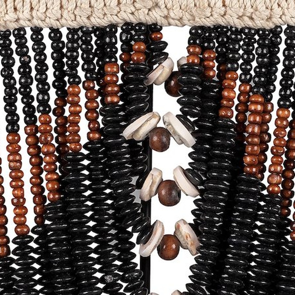 Африканское Ожерелье на подставке NECKLACE MUSTARD