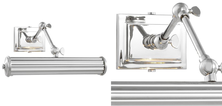 Бра Eichholtz Wall Lamp Luca S Nickel