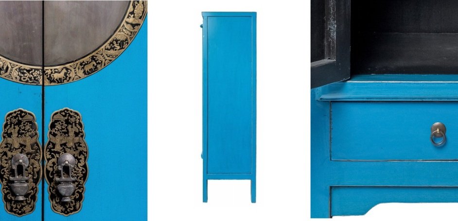 Шкаф китайский Light blue