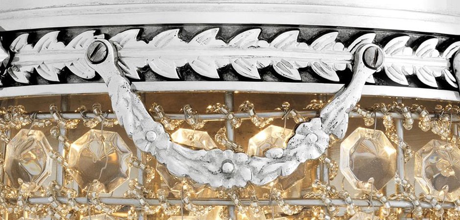 Бра Eichholtz Wall Lamp Emperor Nickel