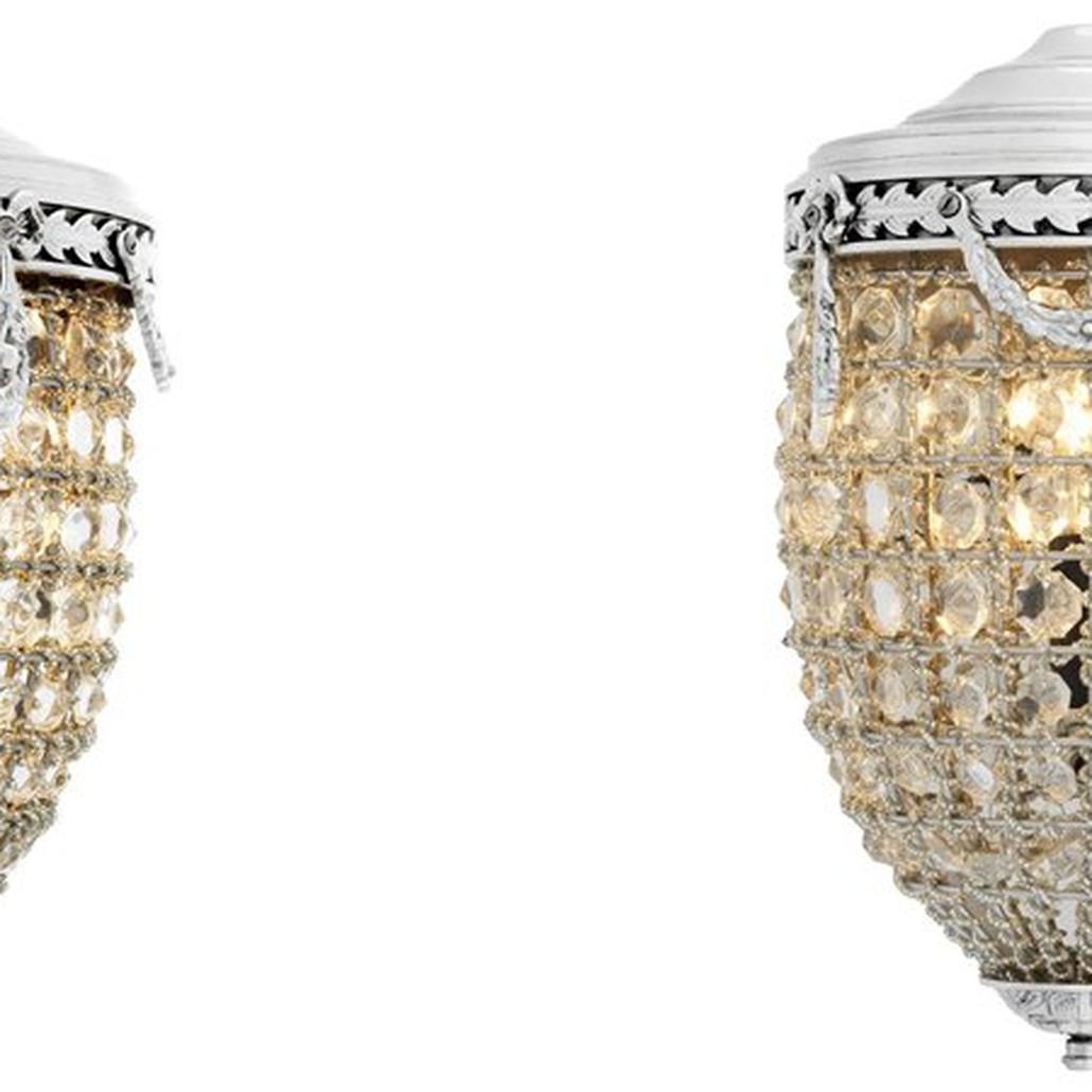 Бра Eichholtz Wall Lamp Emperor Nickel