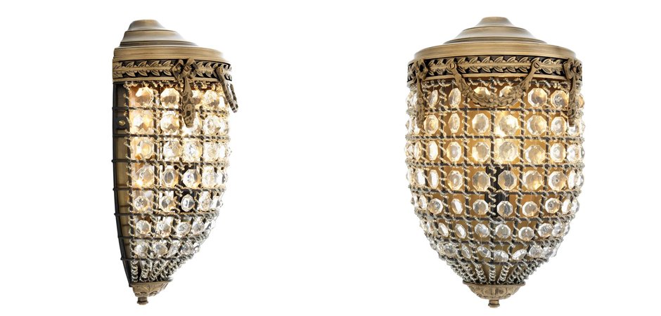 Бра Eichholtz Wall Lamp Emperor Brass