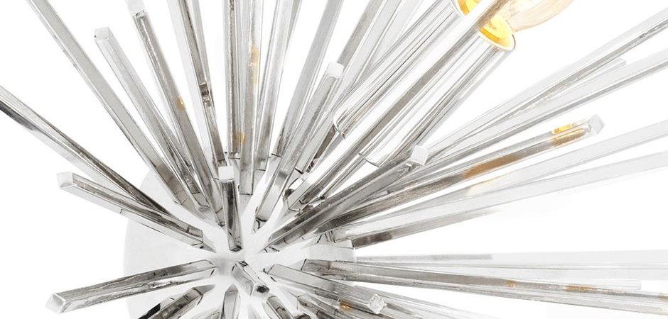 Бра Wall Lamp Boivin Nickel