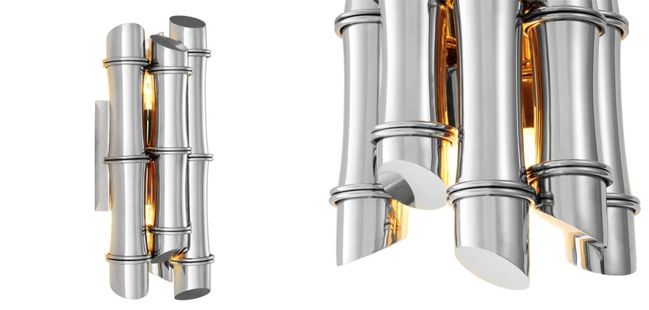 Бра Wall Lamp Damian Stainless Steel