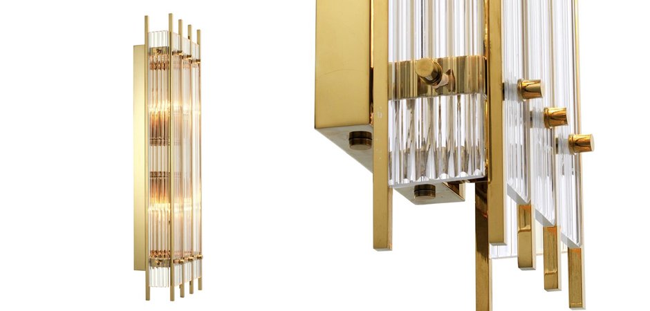 Бра Wall Lamp Sparks L Gold
