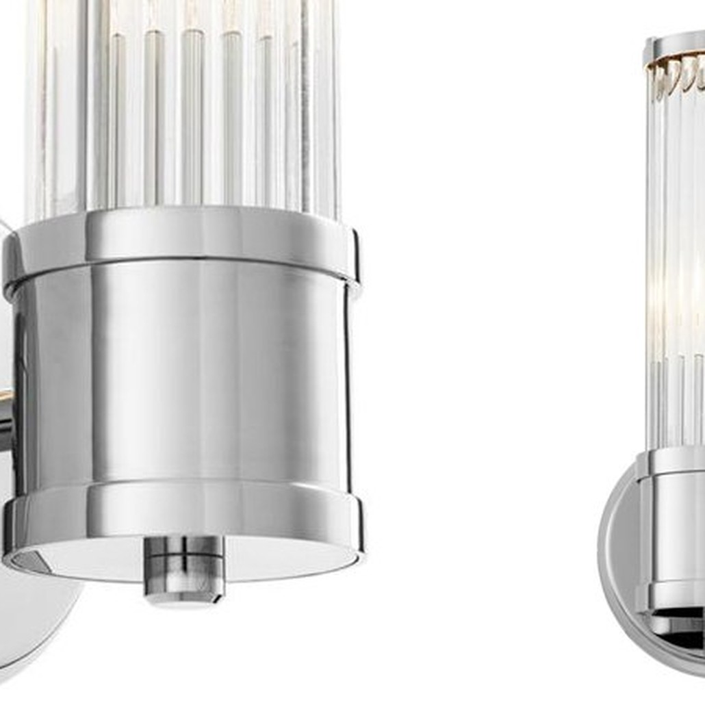 Бра Wall Lamp Claridges Single Nickel