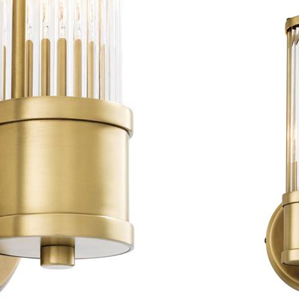 Бра Wall Lamp Claridges Single Brass