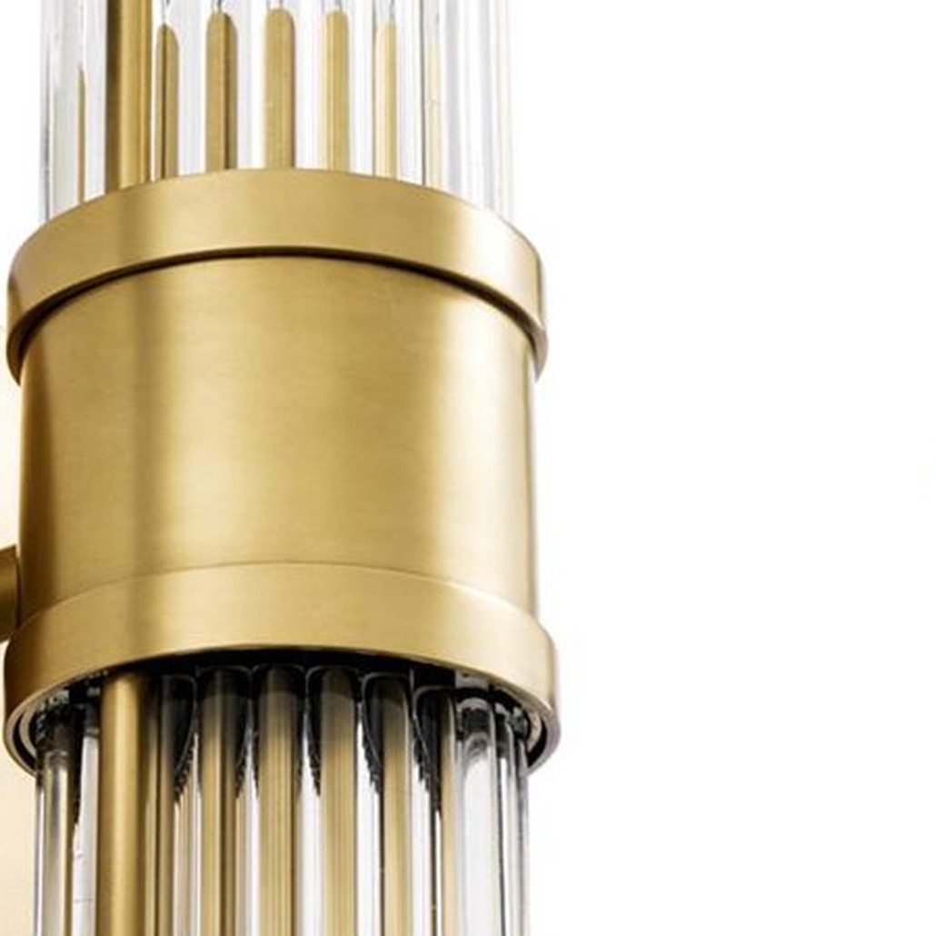 Бра Wall Lamp Claridges Double Brass