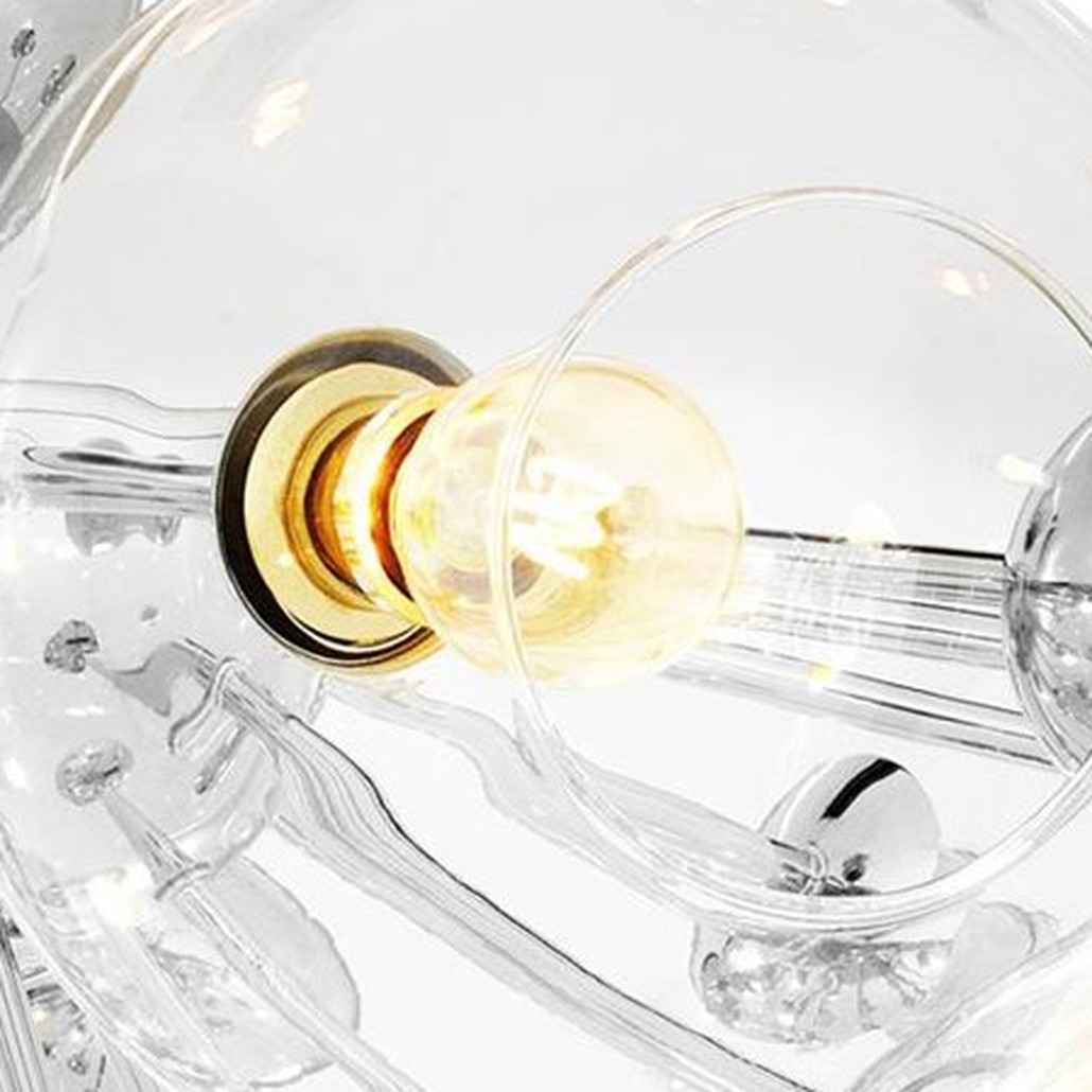 Потолочный светильник Eichholtz Ceiling Lamp Soleil Nickel