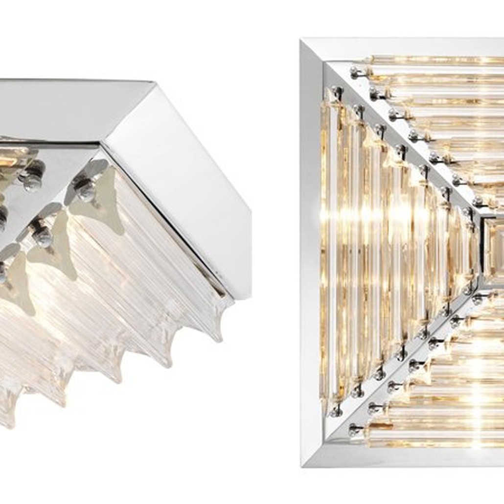 Потолочный светильник Eichholtz Ceiling Lamp Eden Nickel
