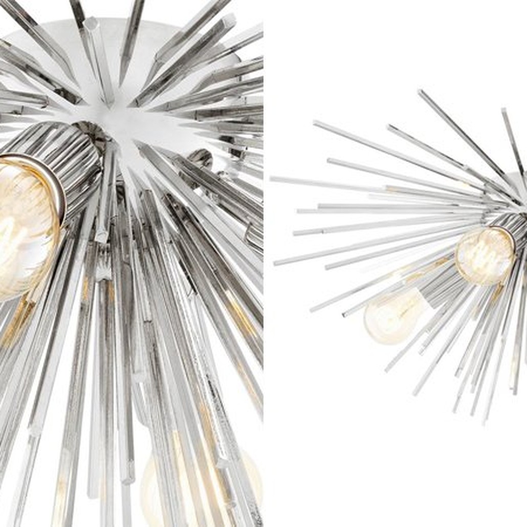 Потолочный светильник Ceiling Lamp Boivin Nickel