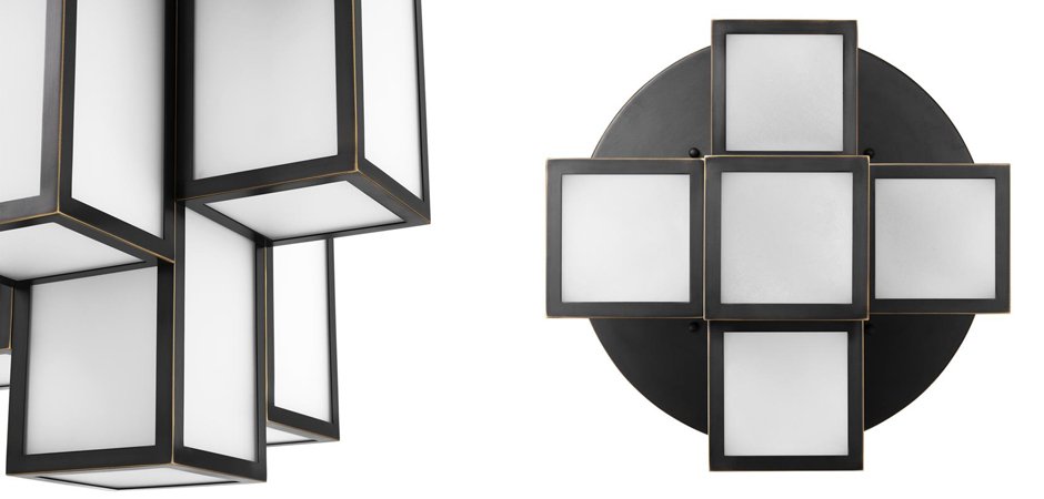 Потолочный светильник Eichholtz Ceiling Lamp Axel Bronze