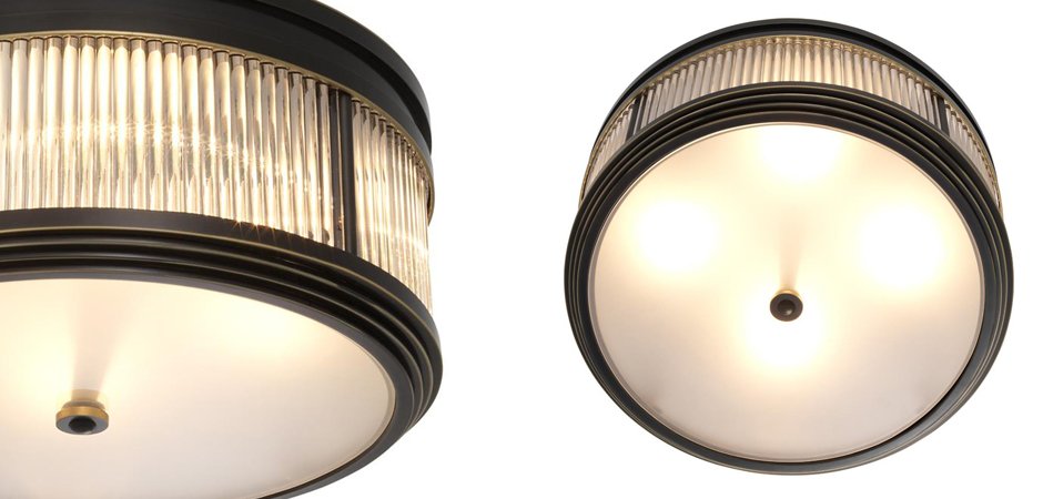 Потолочный светильник Ceiling Lamp Rousseau Bronze