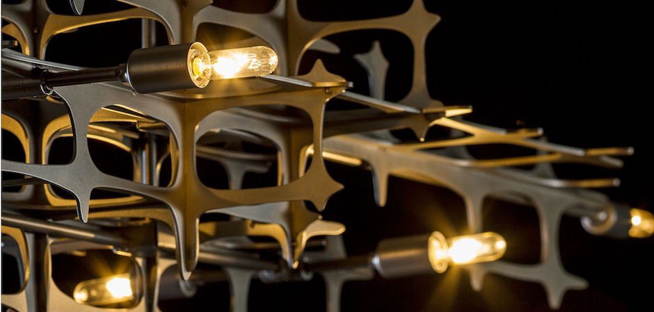 Люстра HUBBARDTON FORGE GRID PENDANT