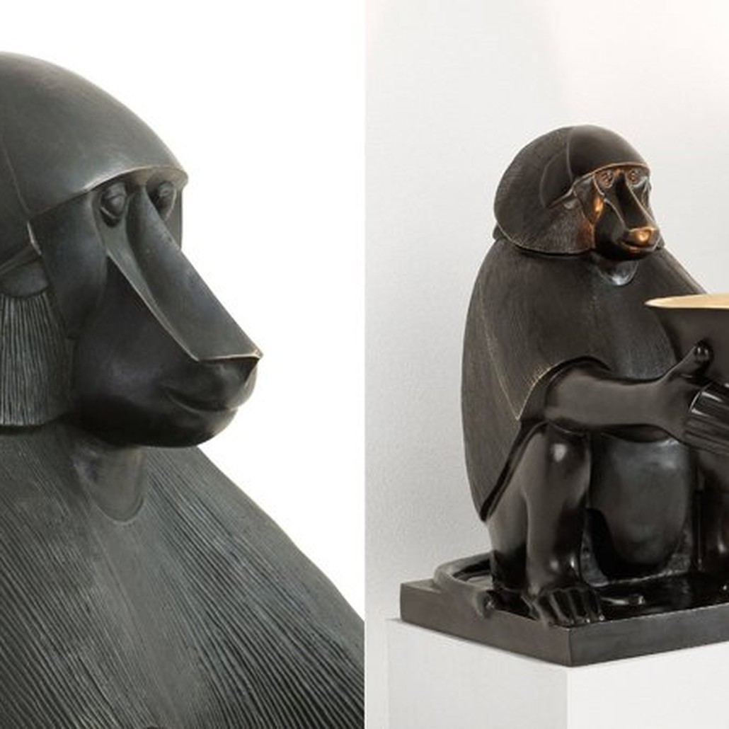 Настольная лампа Eichholtz Art Deco Monkey
