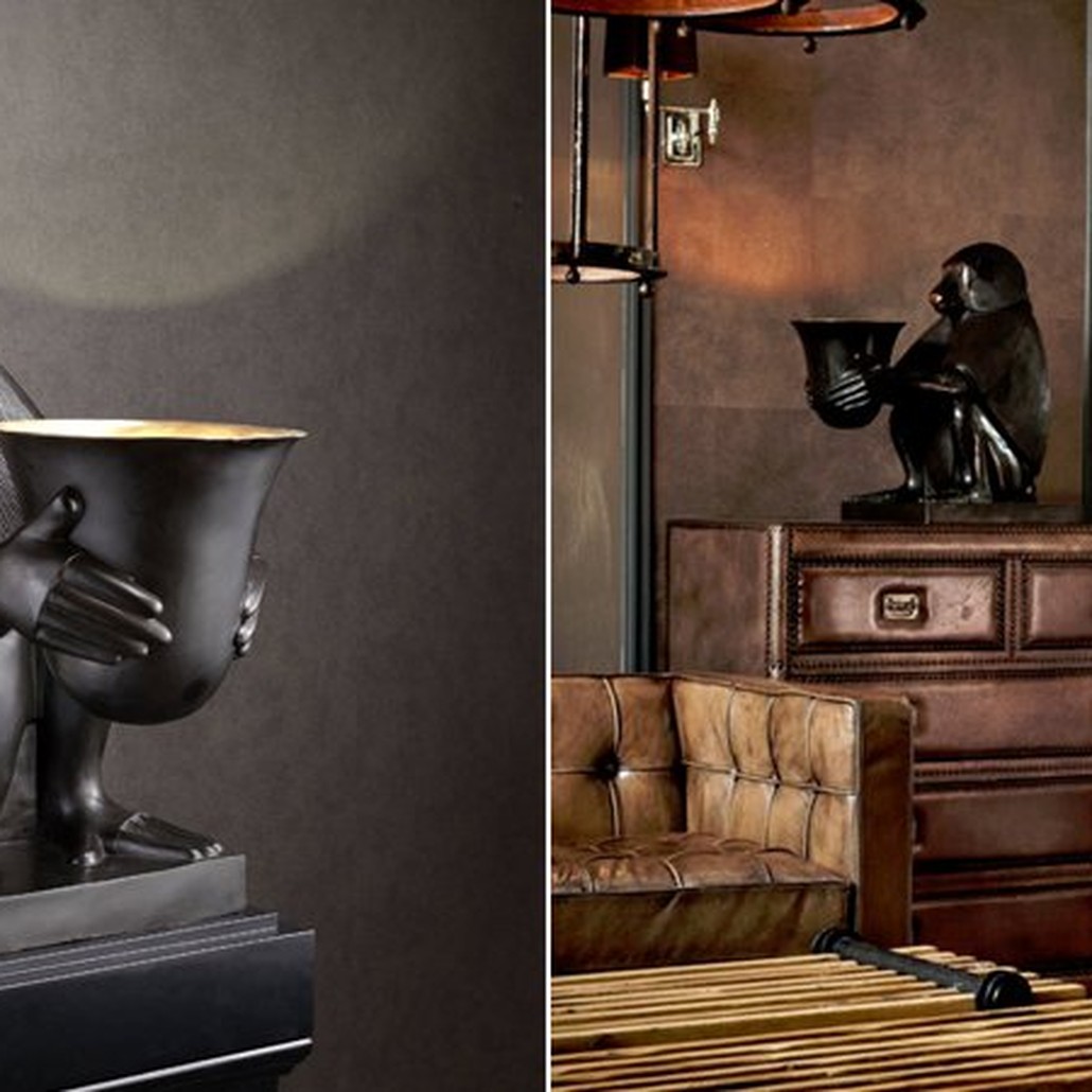 Настольная лампа Eichholtz Art Deco Monkey