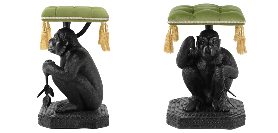 Табурет Stool Monkey ручная работа