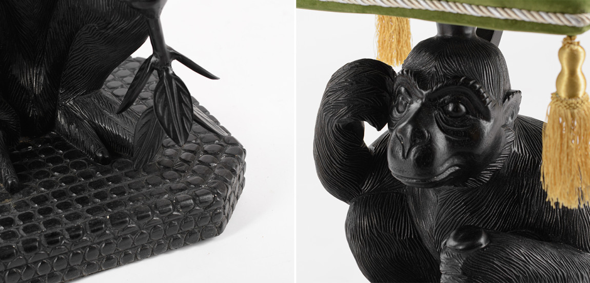 Табурет Stool Monkey ручная работа