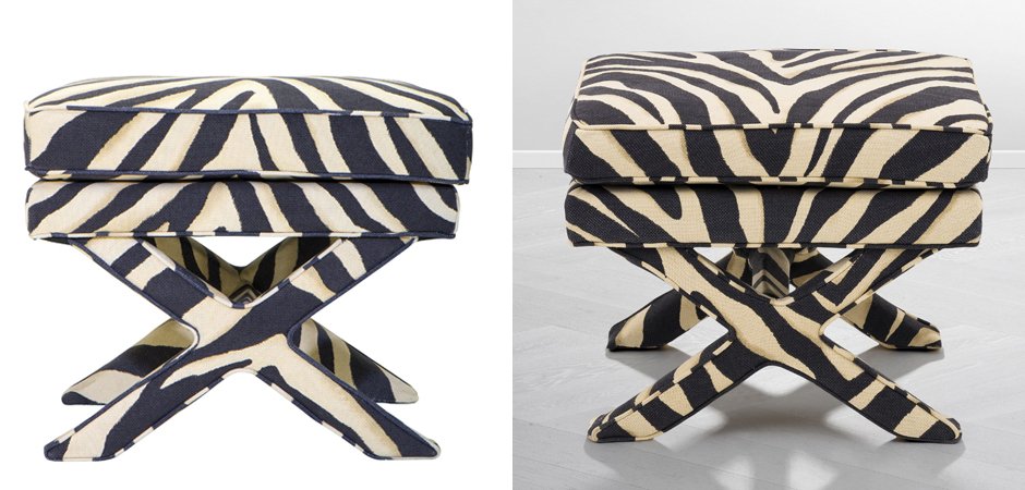 Оттоманка Ottoman Cordoba Zebra