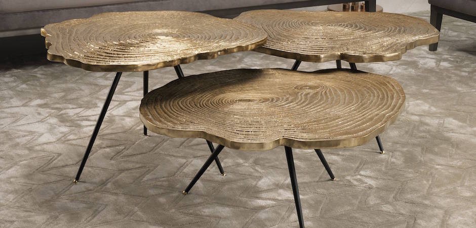 Набор столиков Eichholtz Coffee Table Quercus Set of 3