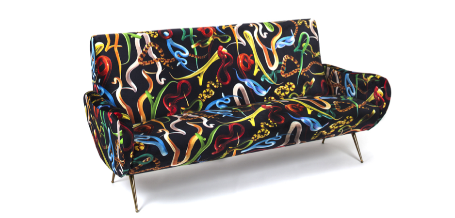 Диван Sofa Three Seater Snakes