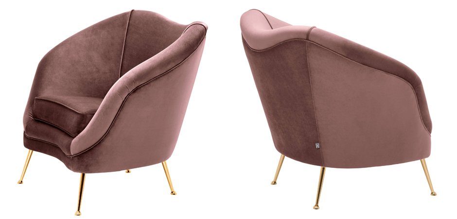 Кресло Eichholtz Chair Cambiano Rose