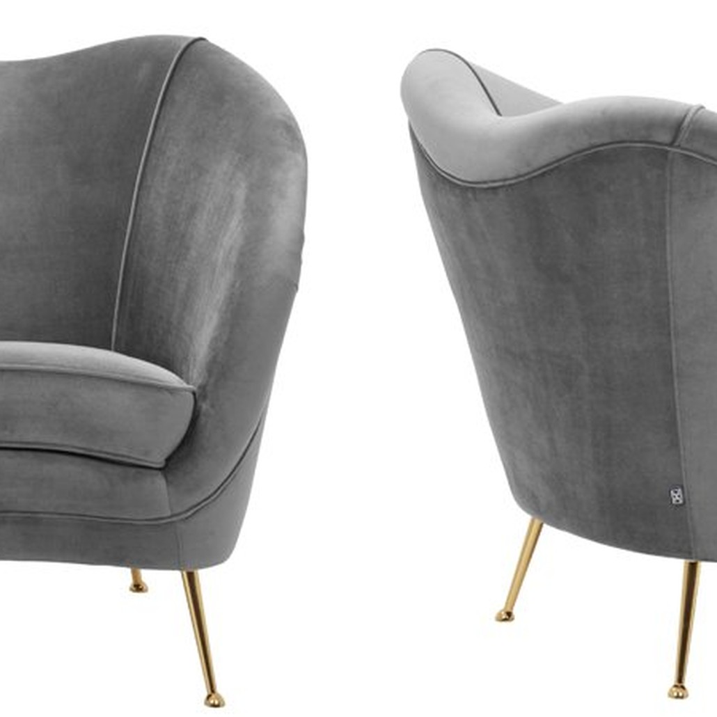 Кресло Eichholtz Chair Cambiano Grey