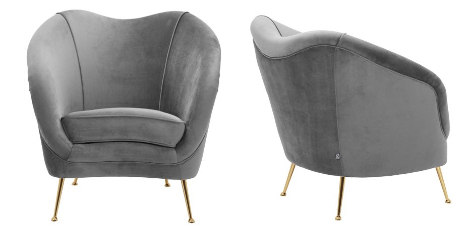 Кресло Eichholtz Chair Cambiano Grey