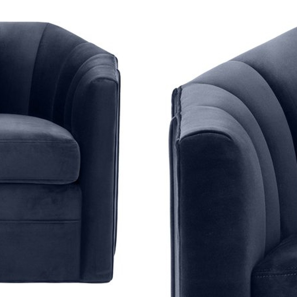 Кресло Eichholtz Chair Delancey Midnight Blue