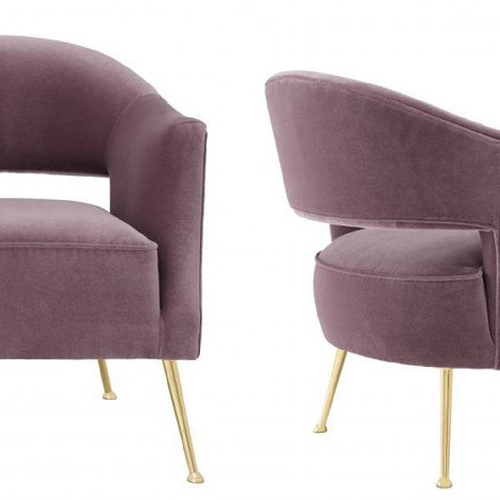 Кресло Eichholtz Chair Domaine Lilac