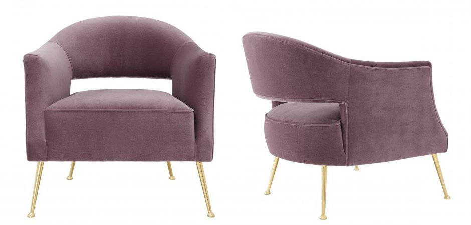 Кресло Eichholtz Chair Domaine Lilac