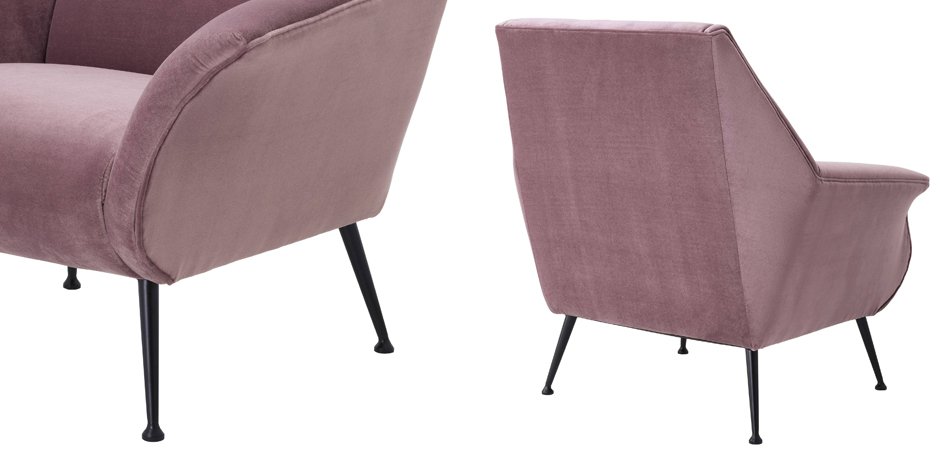 Кресло Eichholtz Chair Trezzo Lilac