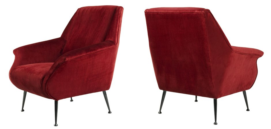 Кресло Eichholtz Chair Trezzo Red