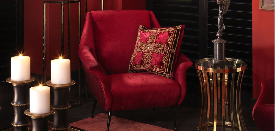 Кресло Eichholtz Chair Trezzo Red