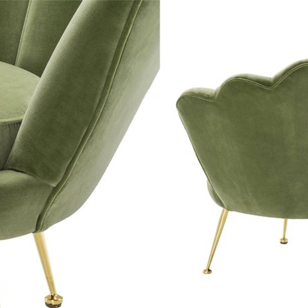 Кресло Eichholtz Chair Trapezium Light Green