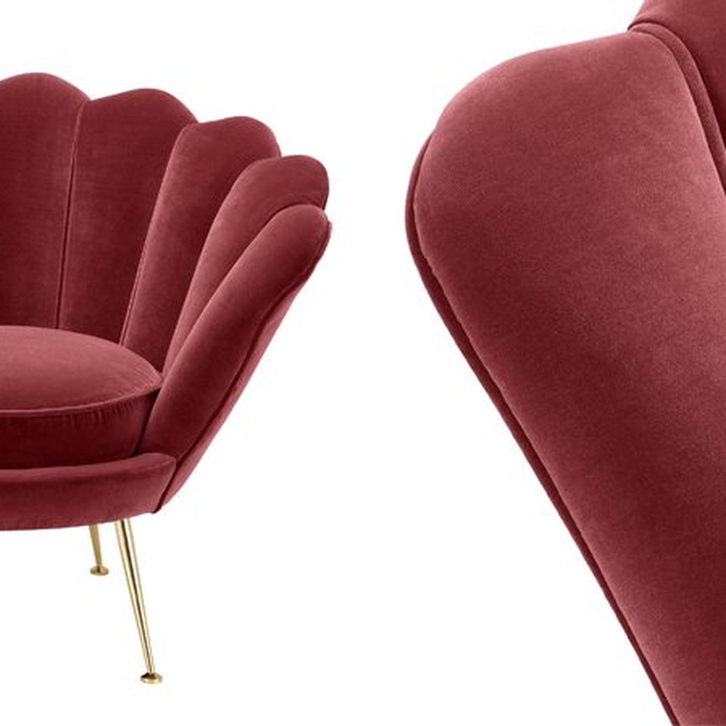 Кресло Eichholtz Chair Trapezium Wine Red