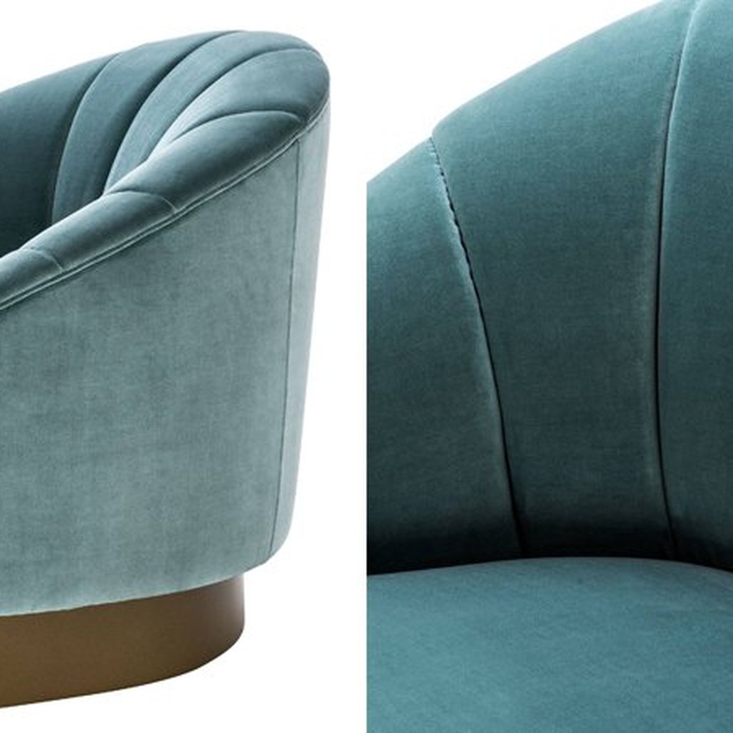 Кресло Eichholtz Chair Hadley Turquoise