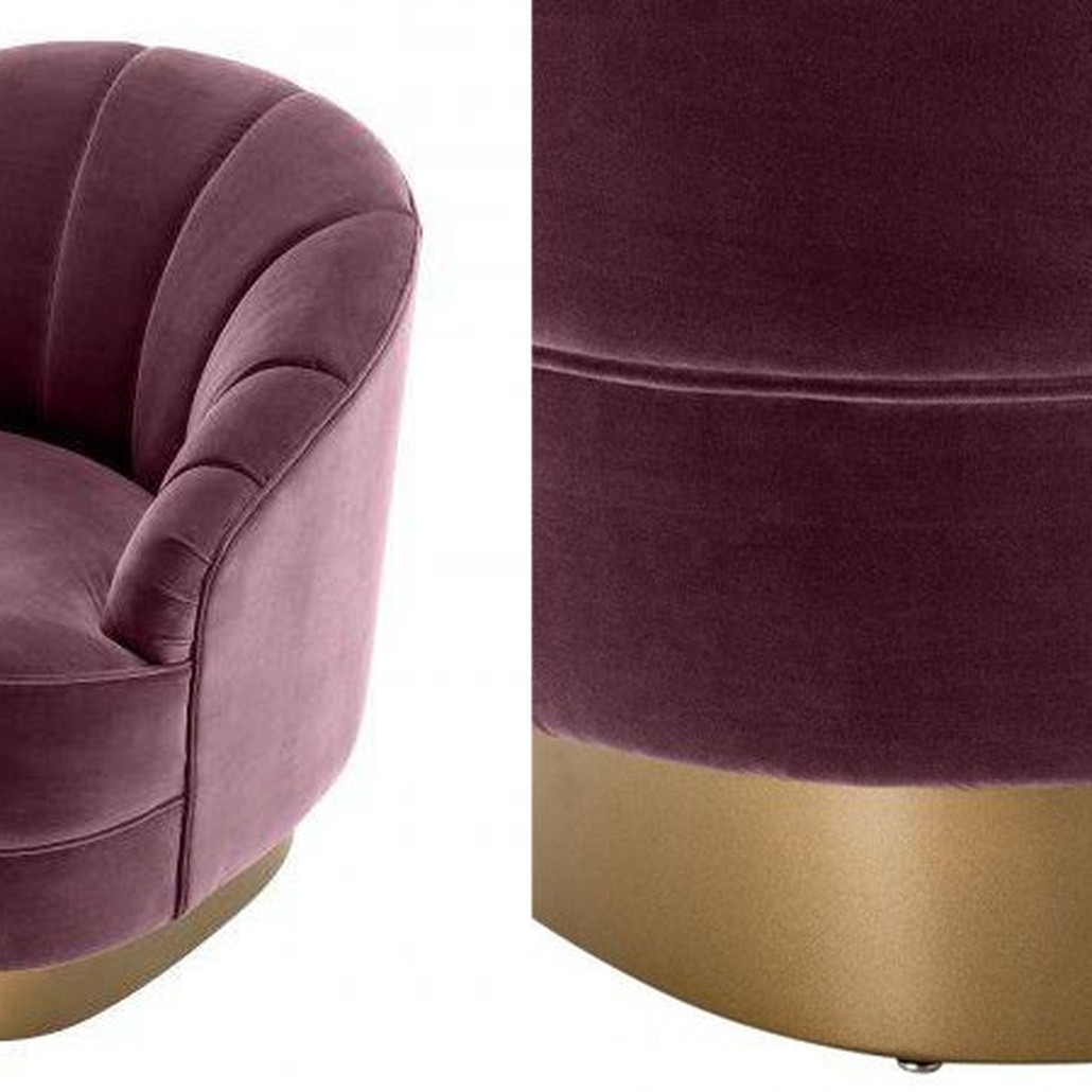 Кресло Eichholtz Chair Hadley Purple