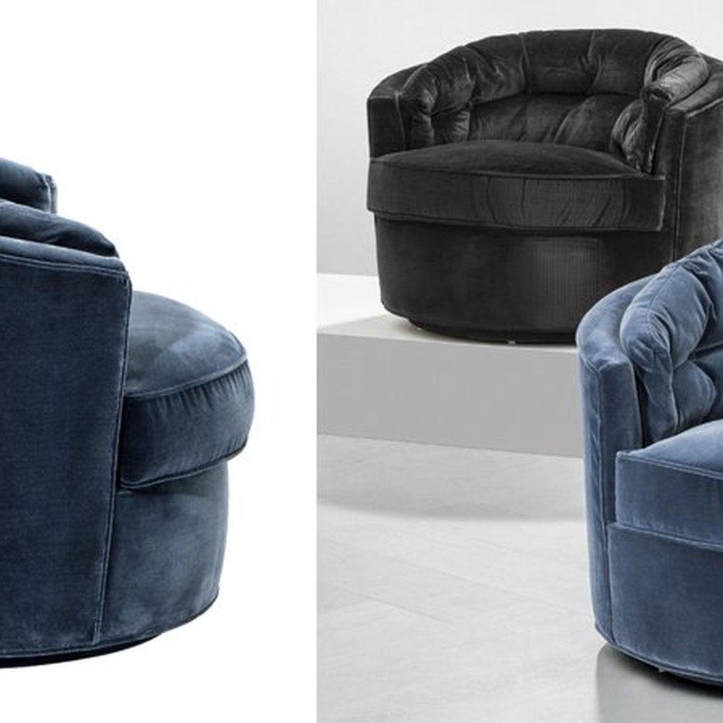 Кресло Eichholtz Chair Recla Blue