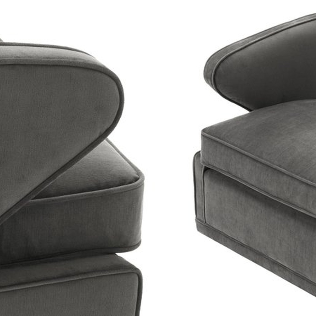 Кресло Eichholtz Chair Dorset Grey