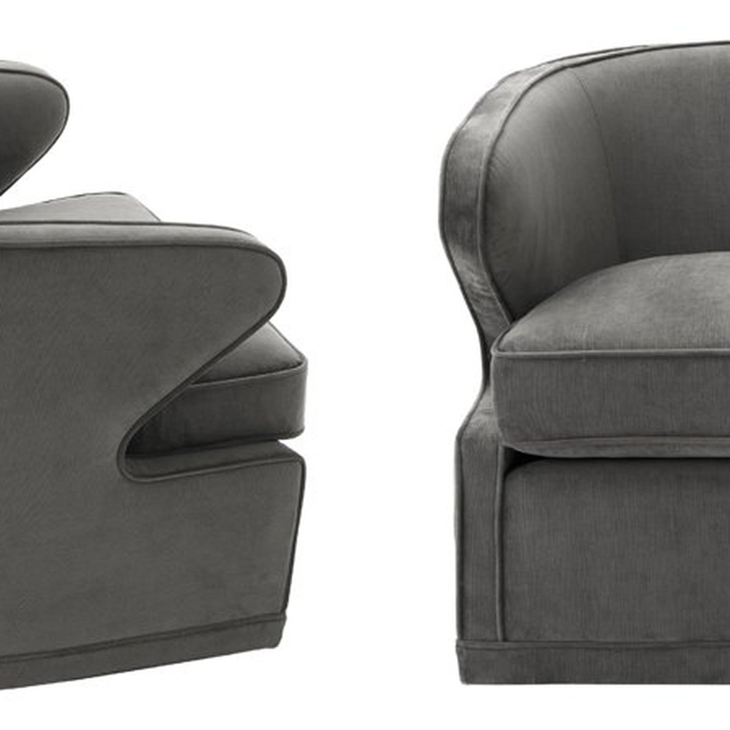Кресло Eichholtz Chair Dorset Grey