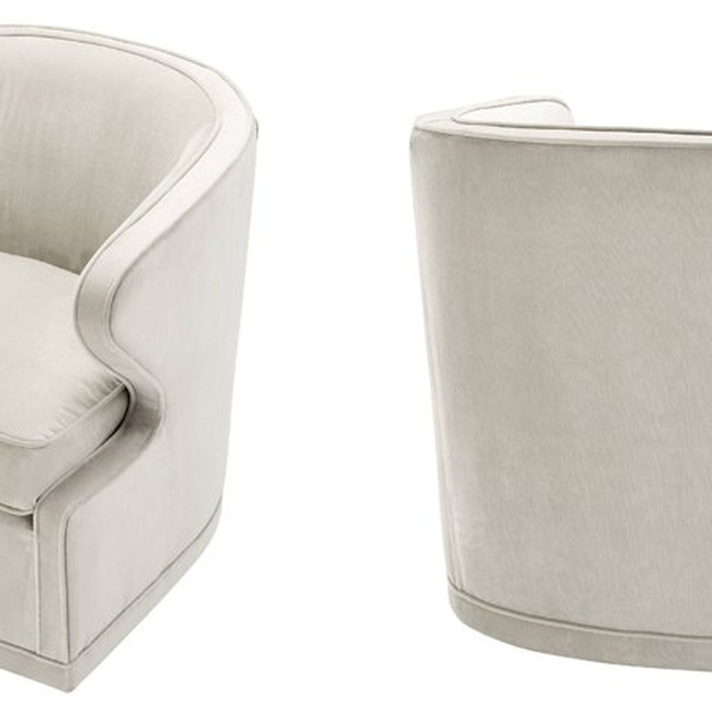 Кресло Eichholtz Chair Dorset Pebble Grey